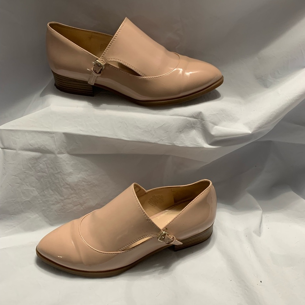 Light Pink Flats with Buckle